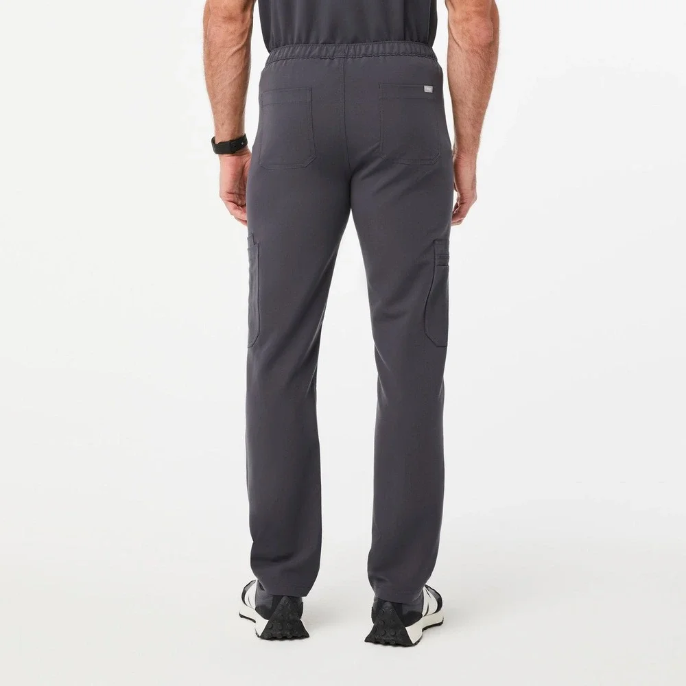 Figs Men's Scrub Pants NEW Cairo Zip Fly Gray Medium